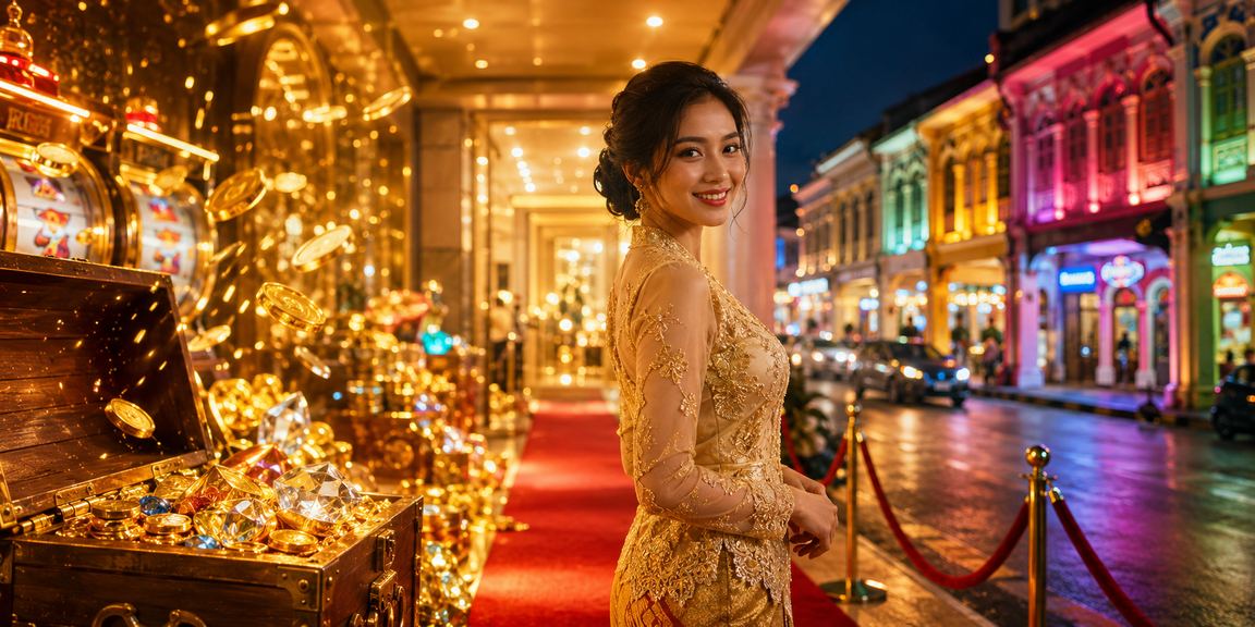 Suasana permainan kasino bergaya kebaya di Pulau Pinang menggambarkan hiburan tempatan cam4